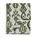 Ikat Khaki Linen Tablecloth - Addison Ross Ltd UK