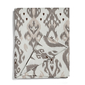 Ikat Mink Linen Tablecloth - Addison Ross Ltd UK