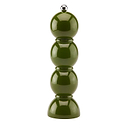 Khaki Bobbin Lacquer Salt or Pepper Mill