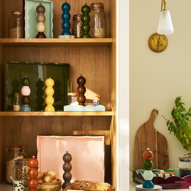Khaki Multi Bob Salt or Pepper Mill - Addison Ross Ltd UK