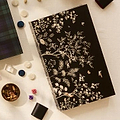 Lacquer Backgammon Set Black Chinoiserie - Addison Ross Ltd UK