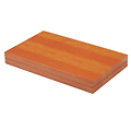 Lacquer Backgammon Set Orange Crocodile - Addison Ross Ltd UK