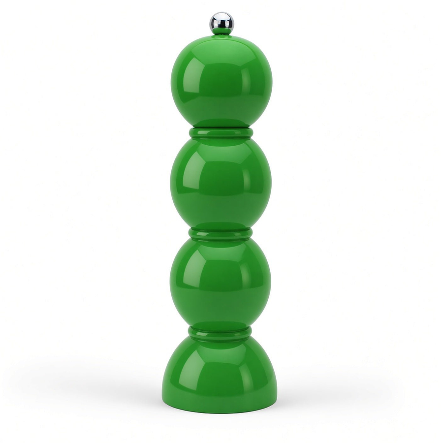 Leaf Green Bobbin Salt or Pepper Mill - Addison Ross Ltd UK
