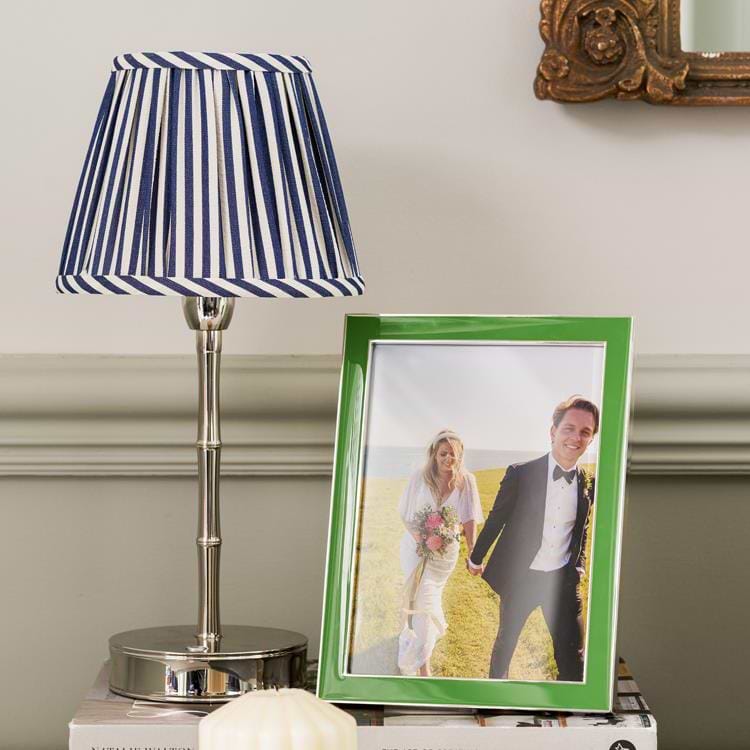 Leaf Green Enamel & Silver Frame - Addison Ross Ltd UK
