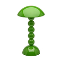 Leaf Green Lacquer Rechargeable Bobbin LED Lamp