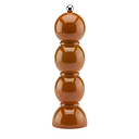 Nutmeg Bobbin Lacquer Salt or Pepper Mill