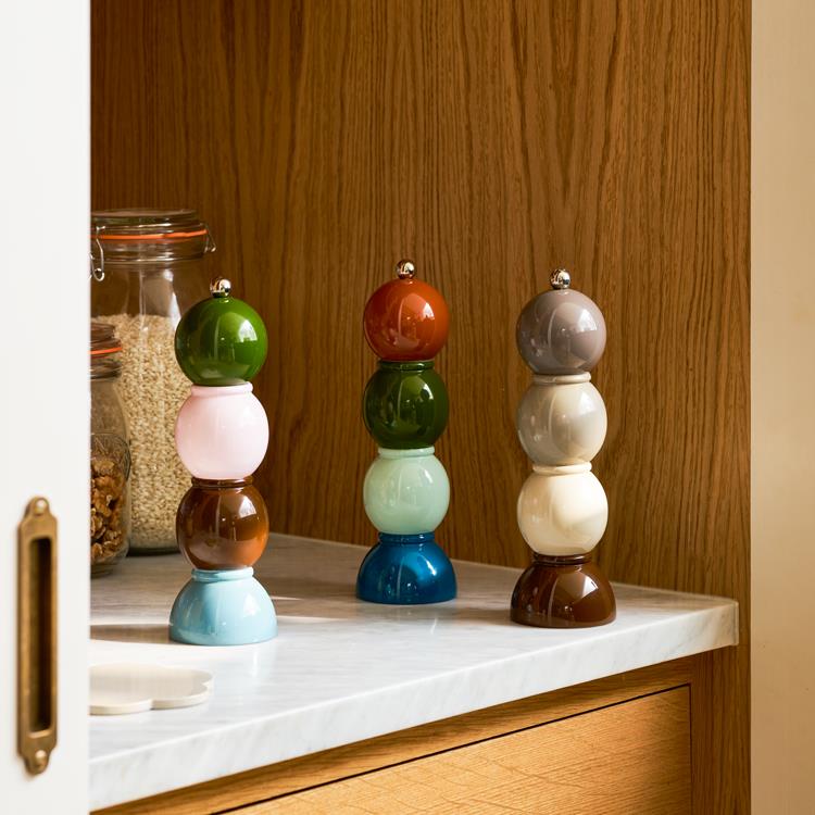 Nutmeg Multi Bob Salt or Pepper Mill - Addison Ross Ltd UK