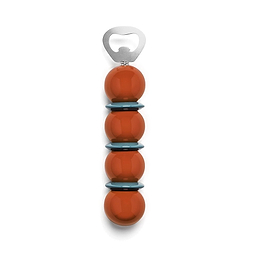 Orange & Chambray Bobbin Bottle Opener