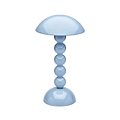 Pale Denim Bobbin LED Lamp - Addison Ross Ltd UK