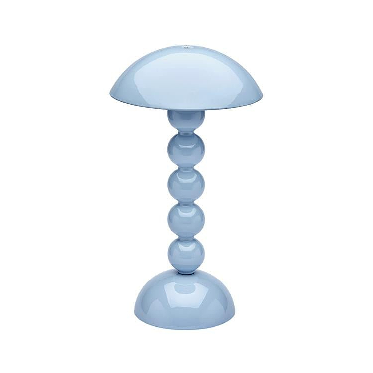 Pale Denim Bobbin LED Lamp - Addison Ross Ltd UK