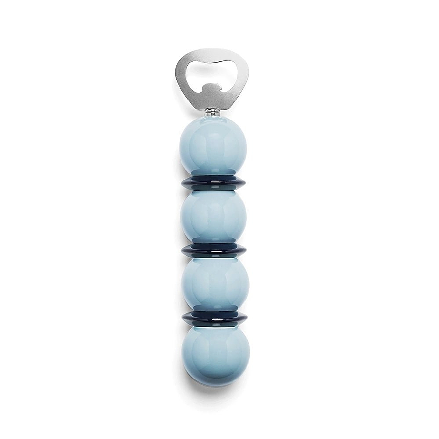 Pale Denim & Navy Bobbin Bottle Opener - Addison Ross Ltd UK