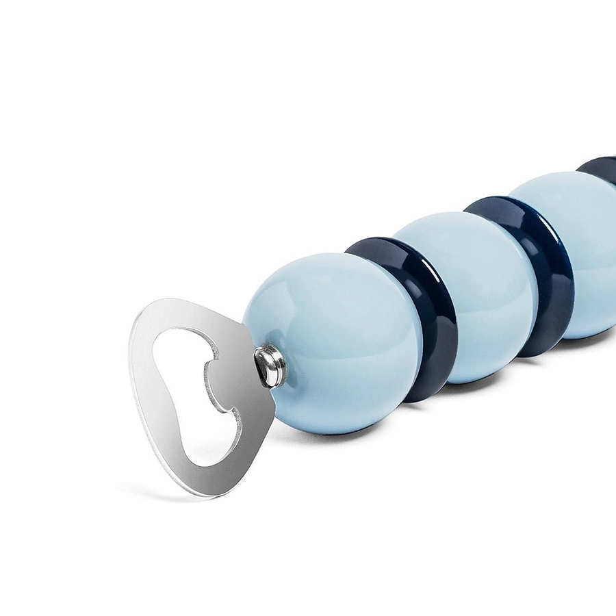 Pale Denim & Navy Bobbin Bottle Opener - Addison Ross Ltd UK