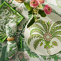 Palm Beach Green Lacquered Scallop Small Tray - Addison Ross Ltd UK