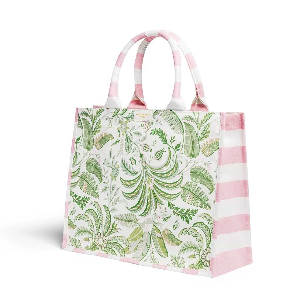 Palm Beach Green Tote Bag - Addison Ross Ltd UK
