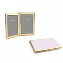 Pastel Pink & Gold Travel Frame