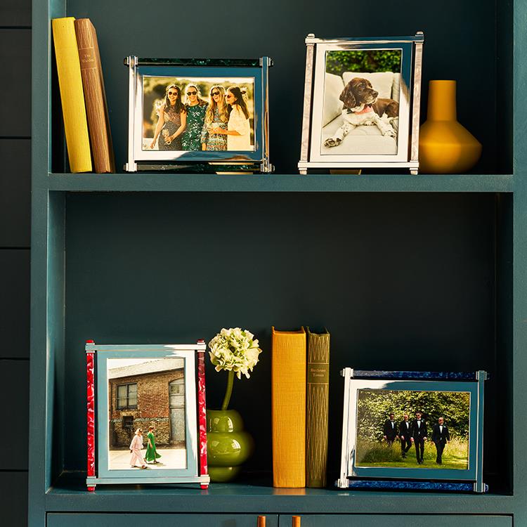 Pearl & Silver Acrylic Photo Frame - Addison Ross Ltd UK