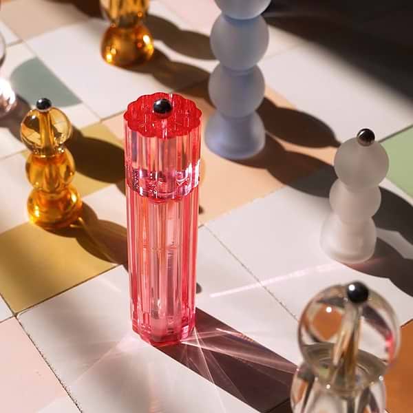 Pink Icy Flute Salt or Pepper Mill - Addison Ross Ltd UK