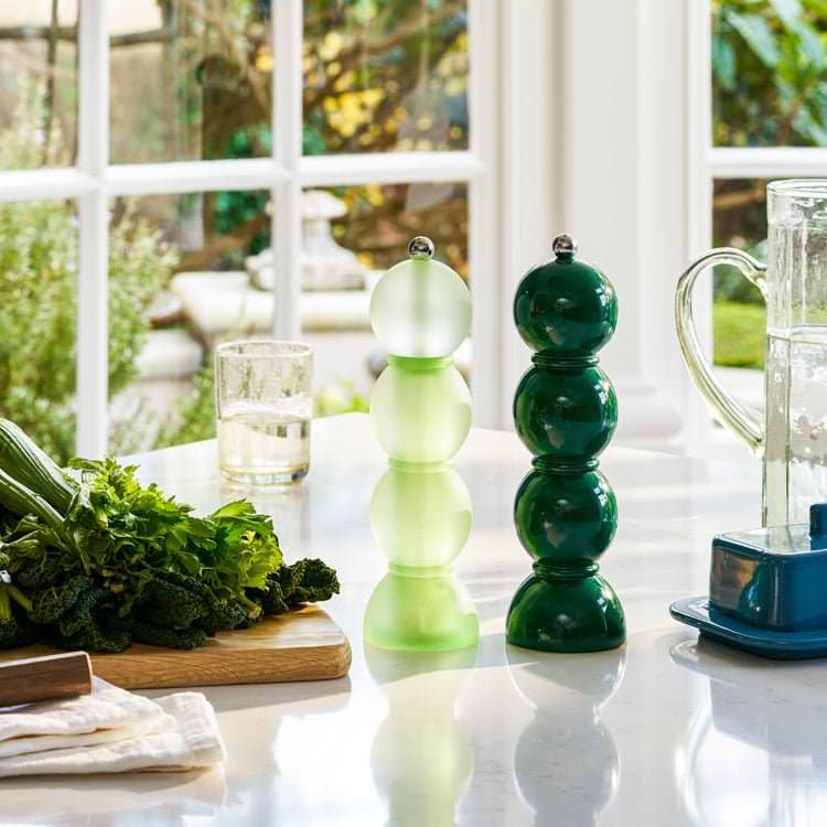 Racing Green Bobbin Salt or Pepper Mill - Addison Ross Ltd UK