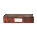 Ross Tartan Box with Silver