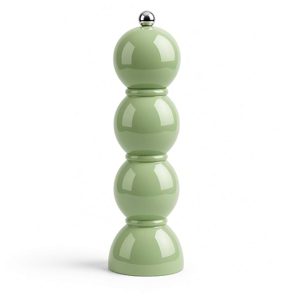 Sage Green Bobbin Salt or Pepper Mill - Addison Ross Ltd UK