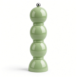 Sage Green Bobbin Salt or Pepper Mill