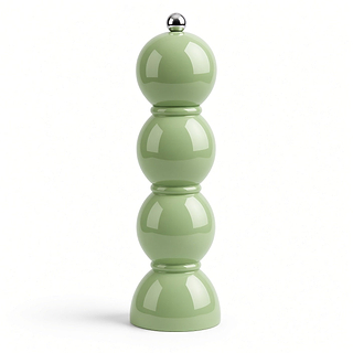 Sage Green Bobbin Salt or Pepper Mill