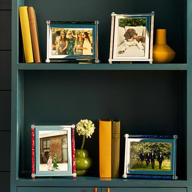 Sapphire & Silver Acrylic Photo Frame - Addison Ross Ltd UK