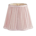 Light Pink Scallop Lampshade - 16cm