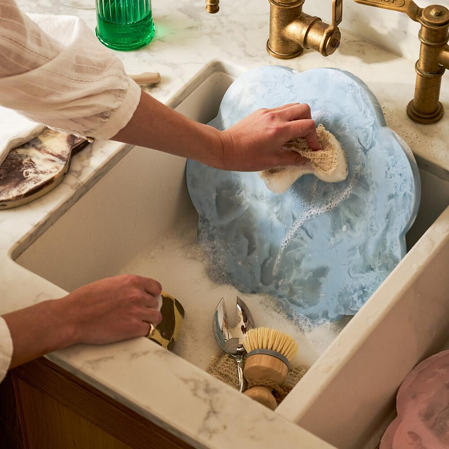Scallop Resin Board Blue - Addison Ross Ltd UK