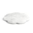 Scallop Resin Board White