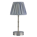 Silver Bamboo Rechargeable Lamp Base - 25cm - Addison Ross Ltd UK