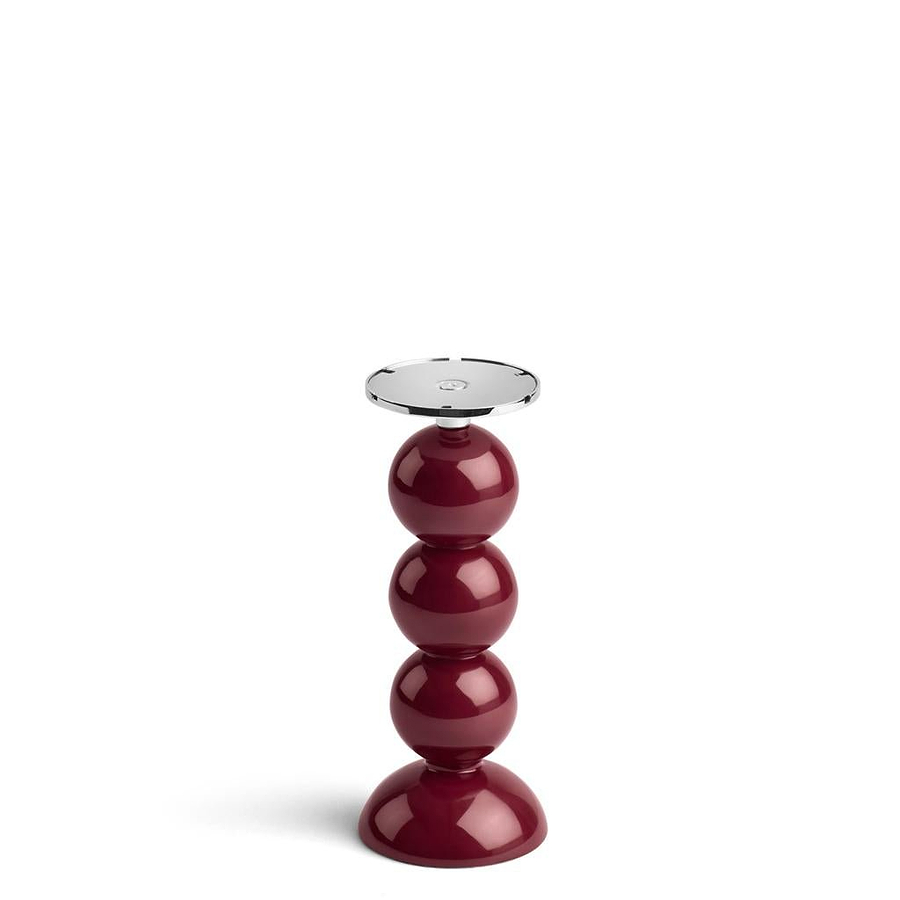 Small Cherry Bobbin Lamp Base & Rechargeable Bulb - Addison Ross Ltd UK