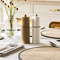 Sophie Paterson Taupe and White Reed Salt & Pepper Mills - Addison Ross Ltd UK