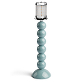 Tall Chambray Bobbin Lamp Base & Rechargeable Bulb - Addison Ross Ltd UK