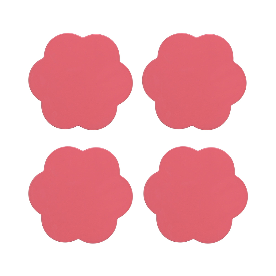 Watermelon Pink Coasters – Set of 4 - Addison Ross Ltd UK