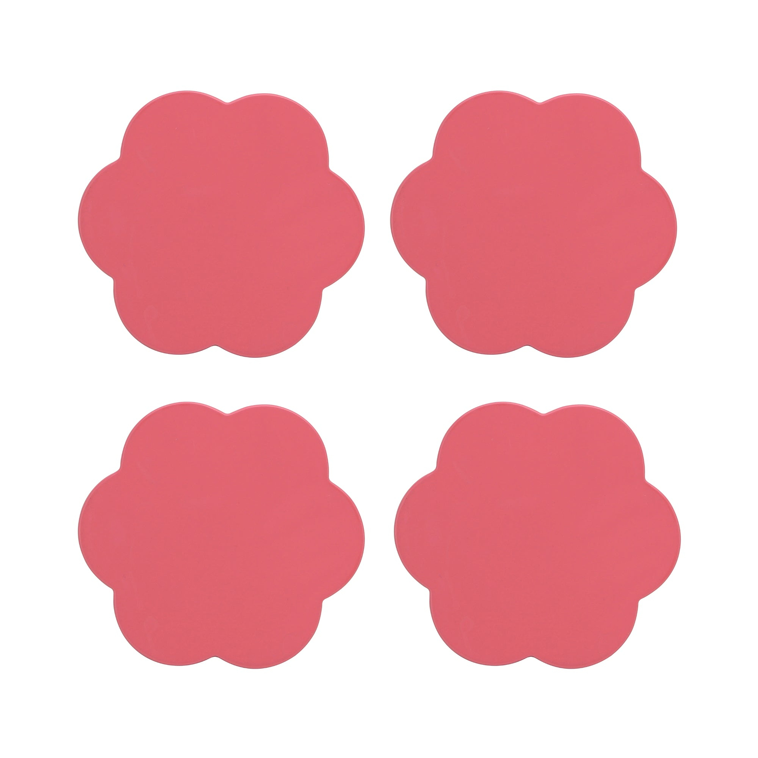 Watermelon Pink Coasters – Set of 4 - Addison Ross Ltd UK