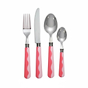 Wave Cutlery - Watermelon & Pink (16‑Piece Set)