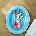 Wave Salad Servers - Watermelon & Pink (2‑Piece Set) - Addison Ross Ltd UK