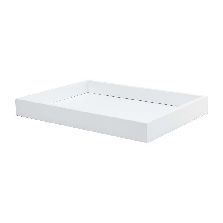 White Small Lacquered Tray