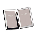15mm Curved Double Silver Frame
