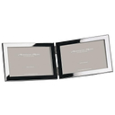 15mm Double Silver Frame with Squared Corners (landscape)