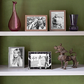 Grey Carbon Fibre & Silver 15mm Photo Frame - Addison Ross Ltd UK