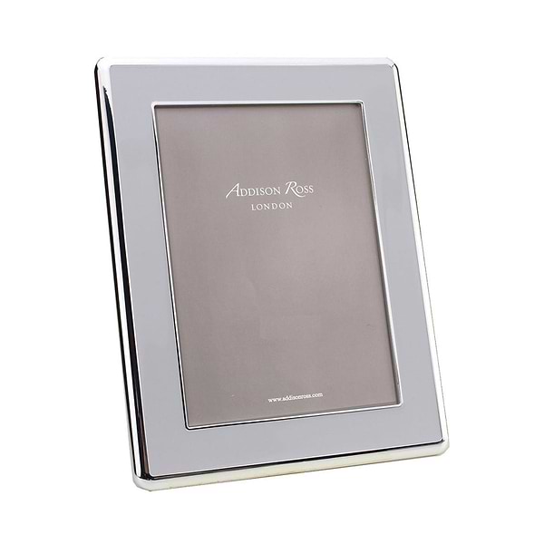 Chiffon Enamel & Silver Curve Frame - Addison Ross Ltd UK