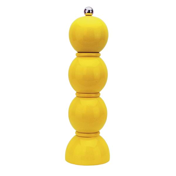 Yellow Bobbin Salt or Pepper Mill