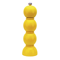 Yellow Lacquer Bobbin Salt or Pepper Mill Grinder - Addison Ross Ltd UK