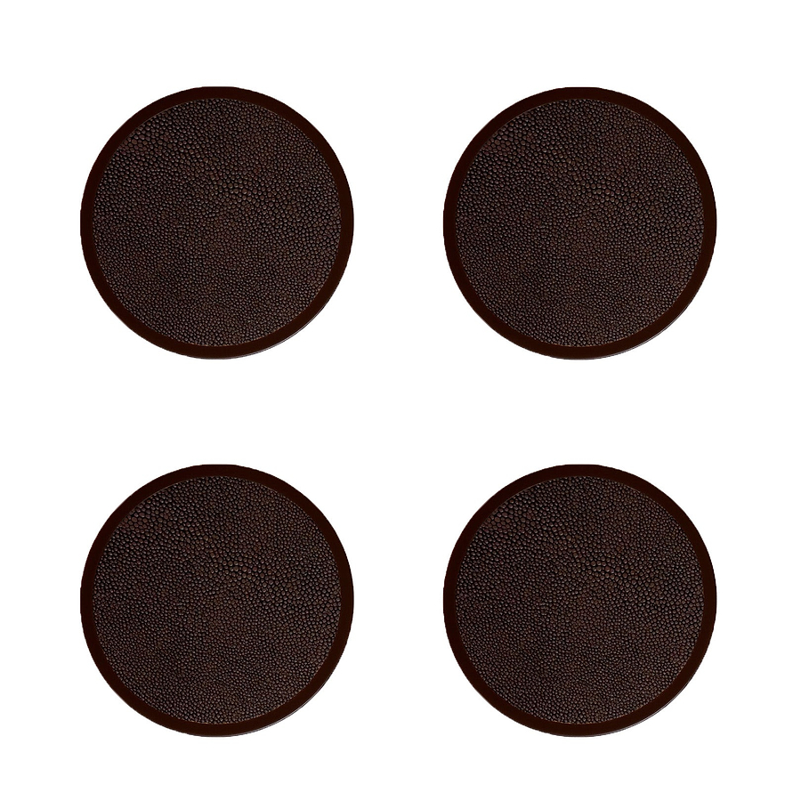 Anthracite Coasters - Set of 4 - Addison Ross Ltd UK