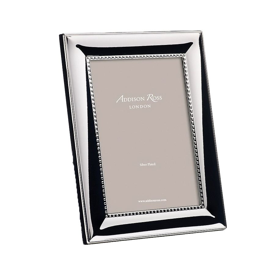 Beaded Silver Plated Photo Frame - Addison Ross Ltd UK