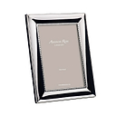 Beaded Silver Plated Photo Frame