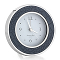 Blue Croc Silver Silent Alarm Clock - Addison Ross Ltd UK