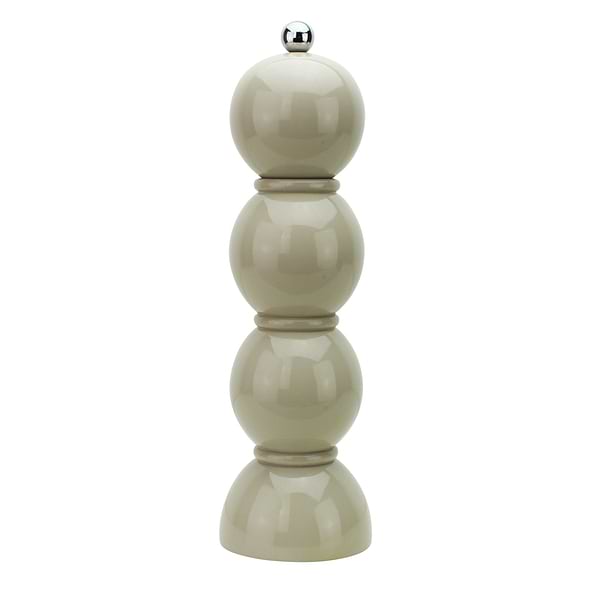 Cappuccino Lacquer Bobbin Salt or Pepper Mill Grinder - Addison Ross Ltd UK